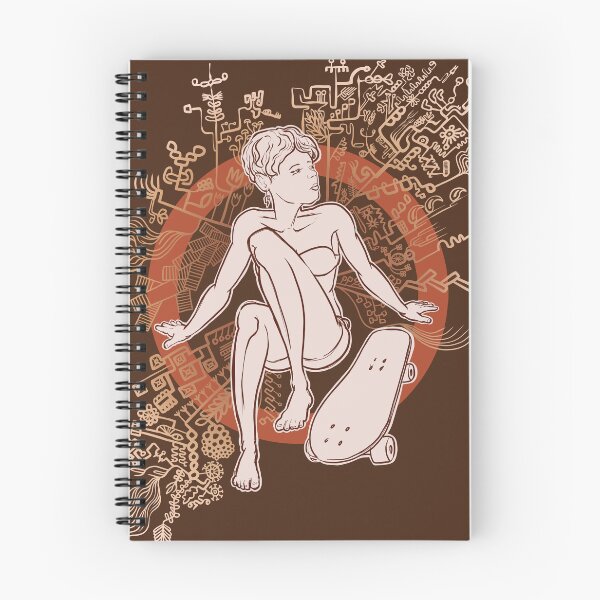 Item preview, Skateboard girl designed and sold by motylanoga.
