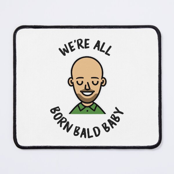 Item preview, Baldness x baldness designed and sold by The Knick Knack Nook.