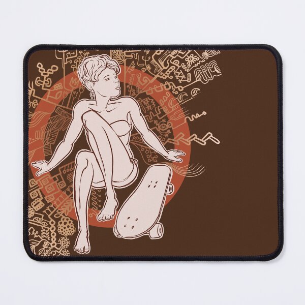 Item preview, Skateboard girl designed and sold by motylanoga.