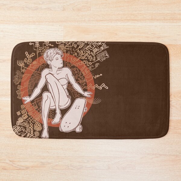 Item preview, Skateboard girl designed and sold by motylanoga.