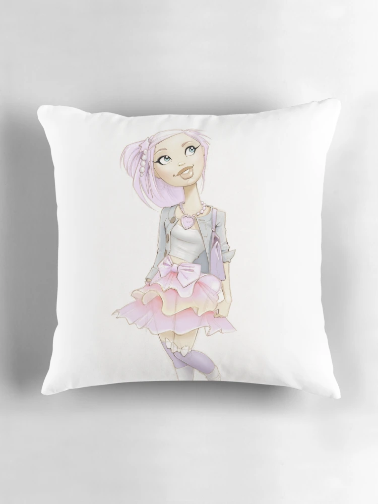 Thumbnail 3 of 4, Pillow, Spring designed and sold by PinUpToons.