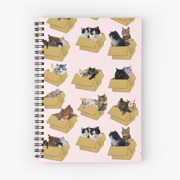 Item preview, Cats in boxes designed and sold by TicaCreations.