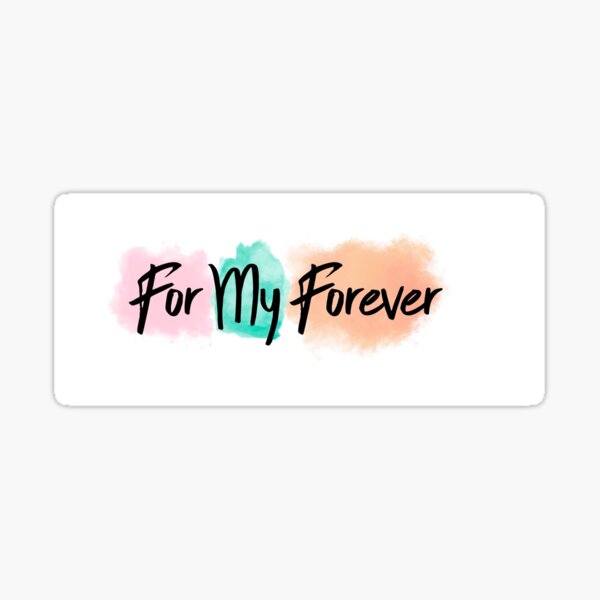 Olio Road Productions - For My Forever Logo Sticker