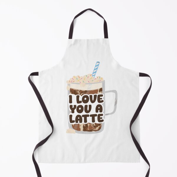 Item preview, Love you a latte designed and sold by RubyRushCreate.