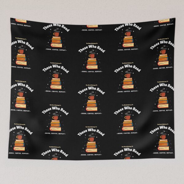 Item preview, THE WORLD BELONGS TO THOSE WHO READ designed and sold by Pro-Wear.