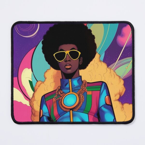 Item preview, Afro-futuristic fashion print designed and sold by Roxburylane.