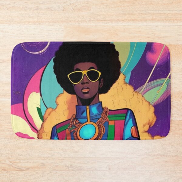 Item preview, Afro-futuristic fashion print  designed and sold by Roxburylane.