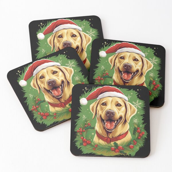 Item preview, Winter Wonderland Lab: Celebrating with Paws designed and sold by Fantasy Masterpiece.