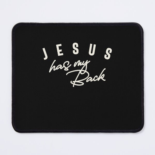 Item preview, Jesus Has My Back Inspirational Christian Quote designed and sold by cidolopez.