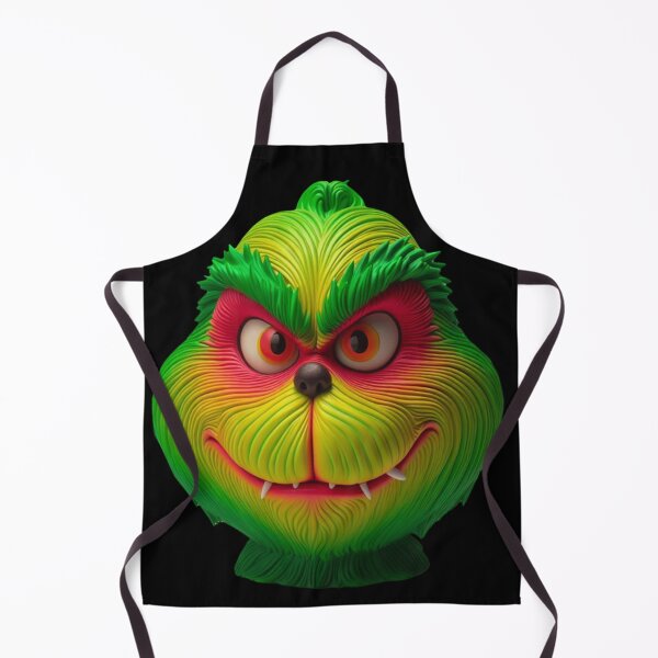 Item preview, The Grinch Grinning Head - Super Ugly designed and sold by erkabees.