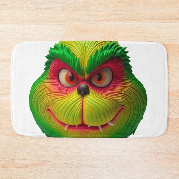 Item preview, The Grinch Grinning Head - Super Ugly designed and sold by erkabees.