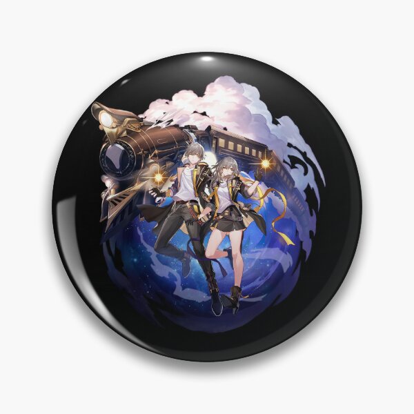 Artikelvorschau, Honkai: Star Rail – Trailblazer – Stelle – Caelus – Offizieller Charakterwunsch – Gacha Splash Art entworfen und verkauft von Krimsy.