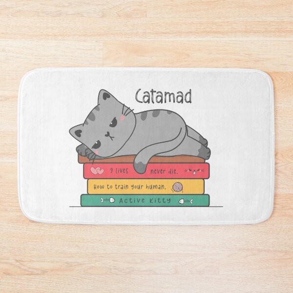 Item preview, Catamad Lazy Cat Filipino Cebuano Expression  designed and sold by pixelsparkzone.