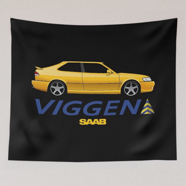 Item preview, SAAB Viggen Yellow 93 designed and sold by blackdogshop.