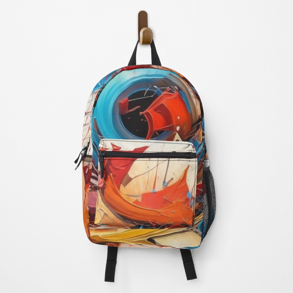 Vista previa del artículo con la obra «Mochila», diseñado y vendido por ContourLab.