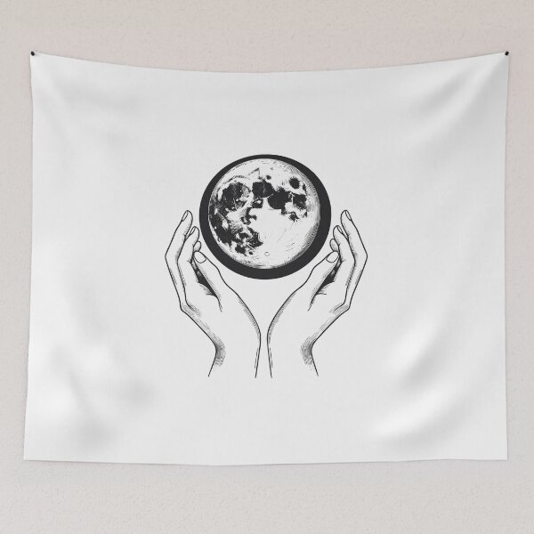 Item preview, Holding Earth's Moon designed and sold by FutureRD.
