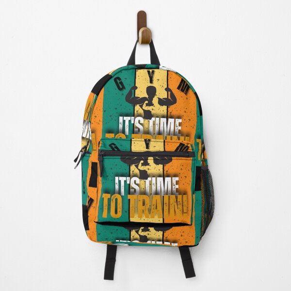 Item preview, GYM – IT’S TIME TO TRAIN designed and sold by BLACK DESIGNER⭐⭐⭐⭐⭐.