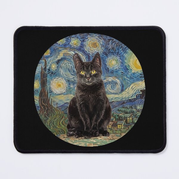 Item preview, Starry Cat Nebula, Celestial Whiskered Elegance designed and sold by NebulaWhimsy.