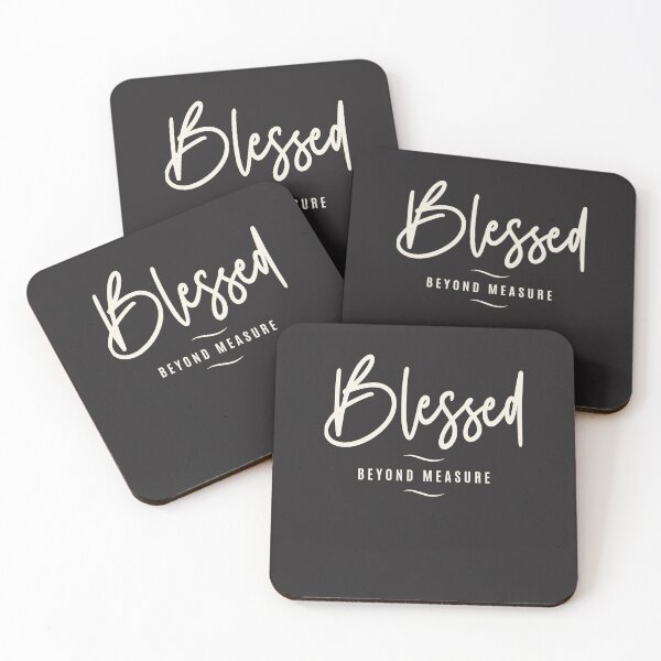 Item preview, Blessed Beyond Measure Christian Quote designed and sold by cidolopez.