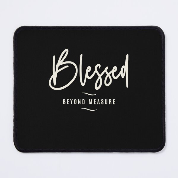 Item preview, Blessed Beyond Measure Christian Quote designed and sold by cidolopez.