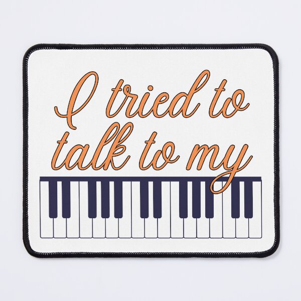 Item preview, I tried to talk to my piano - Demi Lovato Fan Art - Lovatic Fan Art - Orange designed and sold by Lovatic-Designs.