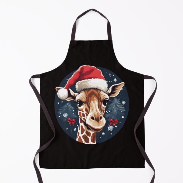 Item preview, Giraffe Yuletide Charm: Festive Long-Necked Wonder designed and sold by Fantasy Masterpiece.