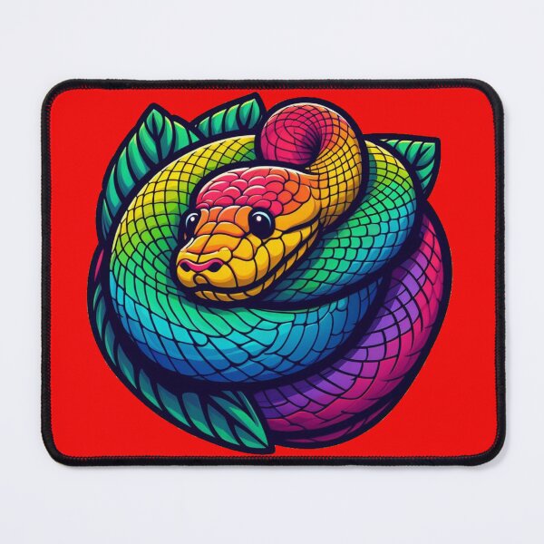 Item preview, Colorful snake designed and sold by MiroArtAbstra.
