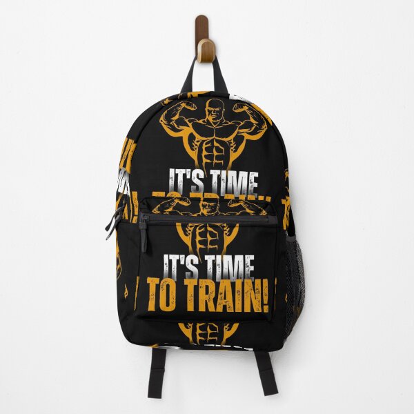 Item preview, GYM – IT’S TIME TO TRAIN designed and sold by BLACK DESIGNER⭐⭐⭐⭐⭐.
