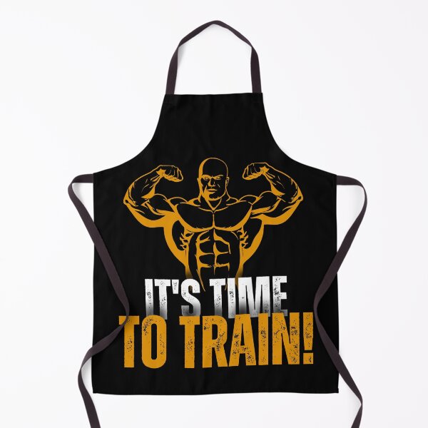 Item preview, GYM – IT’S TIME TO TRAIN designed and sold by BLACK DESIGNER⭐⭐⭐⭐⭐.