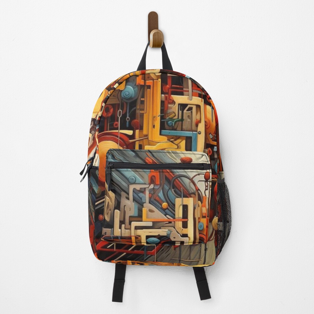 Vista previa del artículo con la obra «Mochila», diseñado y vendido por ContourLab.