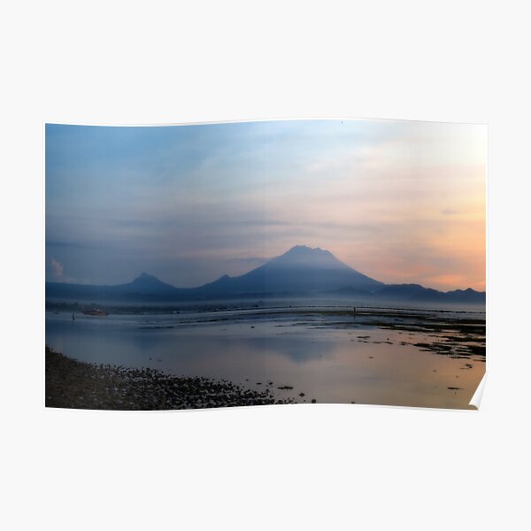 Mnt. Agung in the early morning Poster