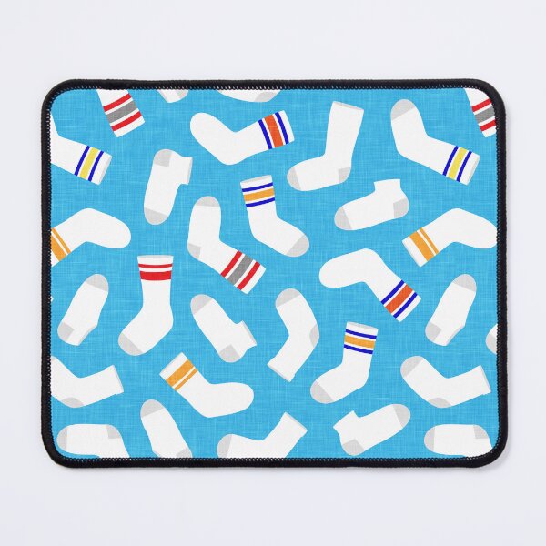 Item preview, socks - bright blue designed and sold by littlearrow.