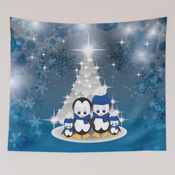 Item preview, Christmas penguins designed and sold by Folidee.