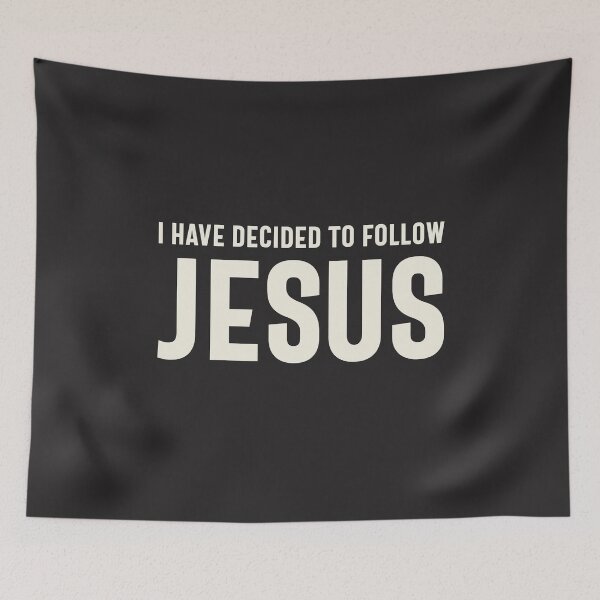 Item preview, Follow Jesus Inspirational Christian Quote designed and sold by cidolopez.