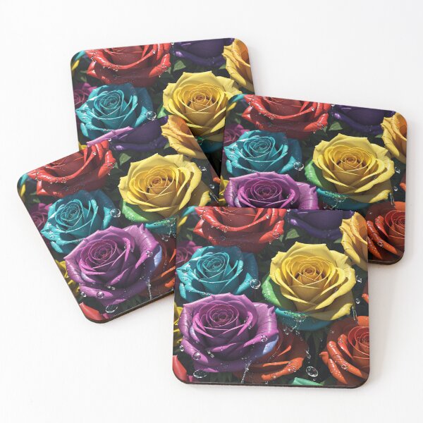 Item preview, Vibrant Splendor: Explore the Beauty of Multicolored Roses for Every Occasion designed and sold by UnitedColours.