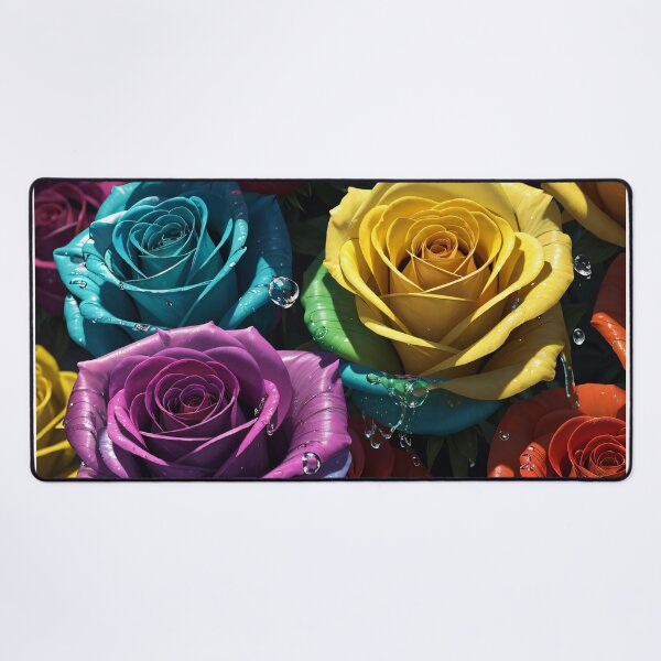 Item preview, Vibrant Splendor: Explore the Beauty of Multicolored Roses for Every Occasion designed and sold by UnitedColours.