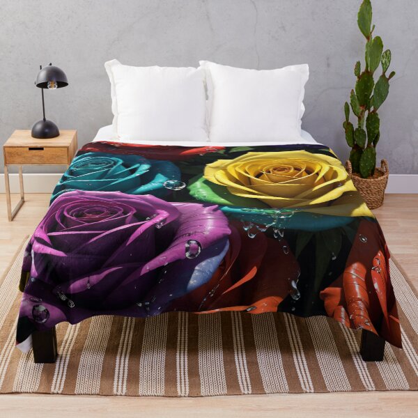 Item preview, Vibrant Splendor: Explore the Beauty of Multicolored Roses for Every Occasion designed and sold by UnitedColours.