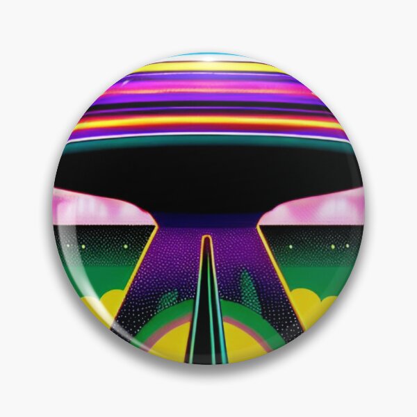 Item preview, Area 51 – Neon Retro SciFi UFO 79 | Grusch designed and sold by Benito Del Ray.