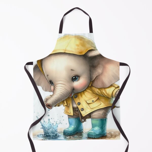 Item preview, Elephants playing in a puddle. designed and sold by growing-mom.