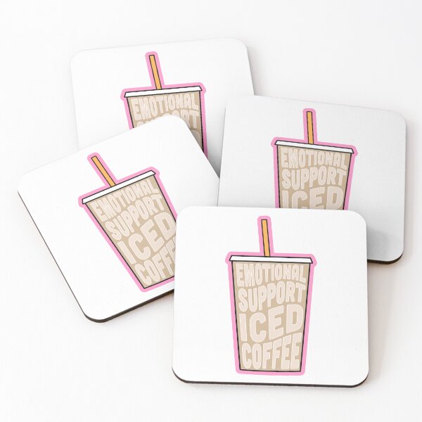 Item preview, Emotional Support Iced Coffee designed and sold by Nina Susan Design.