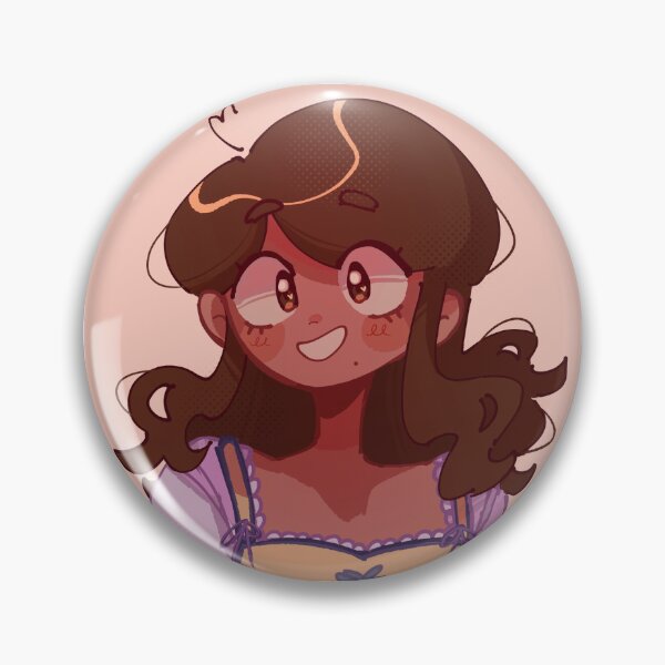 Item preview, lucy gray button designed and sold by claireisasleeep.