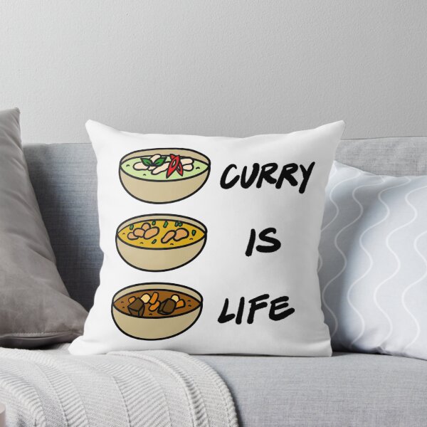 Artikelvorschau, Curry ist Leben – Hommage an Thai-Curry, indisches Curry und japanisches Curry entworfen und verkauft von bonniemamadraws.