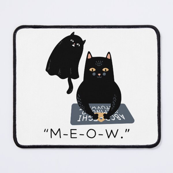 Item preview, Cat Seance with Ouija - Funny designed and sold by sunnygothdesign.
