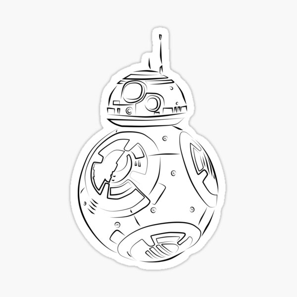 Item preview, Robot Line Art designed and sold by ElenaArtDesign.