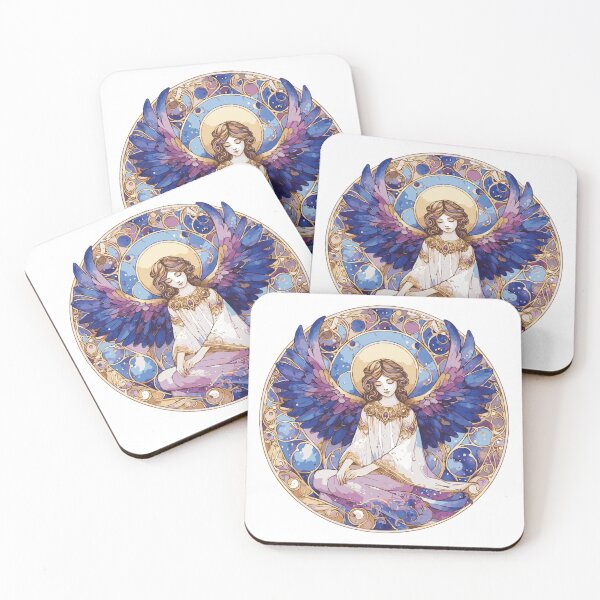 Item preview, Blessed Guardian Angel designed and sold by heartsake.