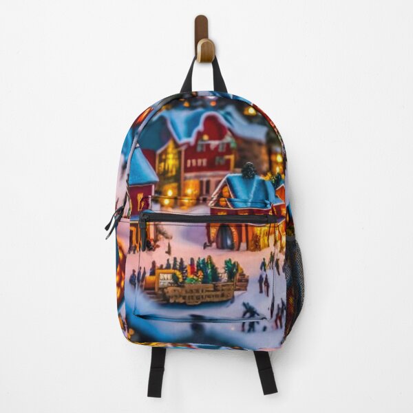Item preview, Christmas Village in the Winter - Miniature Houses - Christmas Tree, Christmas Light, Christmas Decoration - Christmas Wonderland - Joyeux Noel designed and sold by MyArt23.