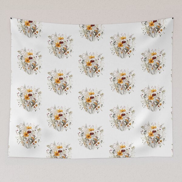 Item preview, Autumn Wild Flowers Botanical Flower Nature designed and sold by ArtFromBeyond.