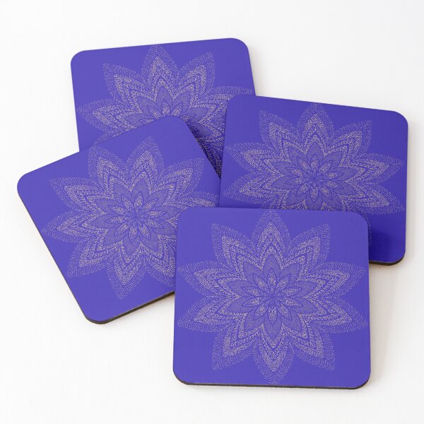 Item preview, Blue Golden Thread Mandala Brighter designed and sold by Peace502.