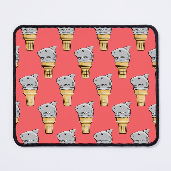 Item preview, Shark Ice Cream Cones - Red designed and sold by littlearrow.