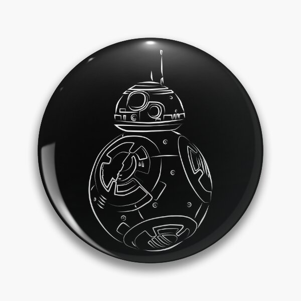 Item preview, Robot White Line Art designed and sold by ElenaArtDesign.